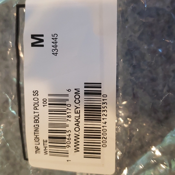 Oakley Flame Terry Short Sleeve Polo Men's size Medium - Picture 11 of 13